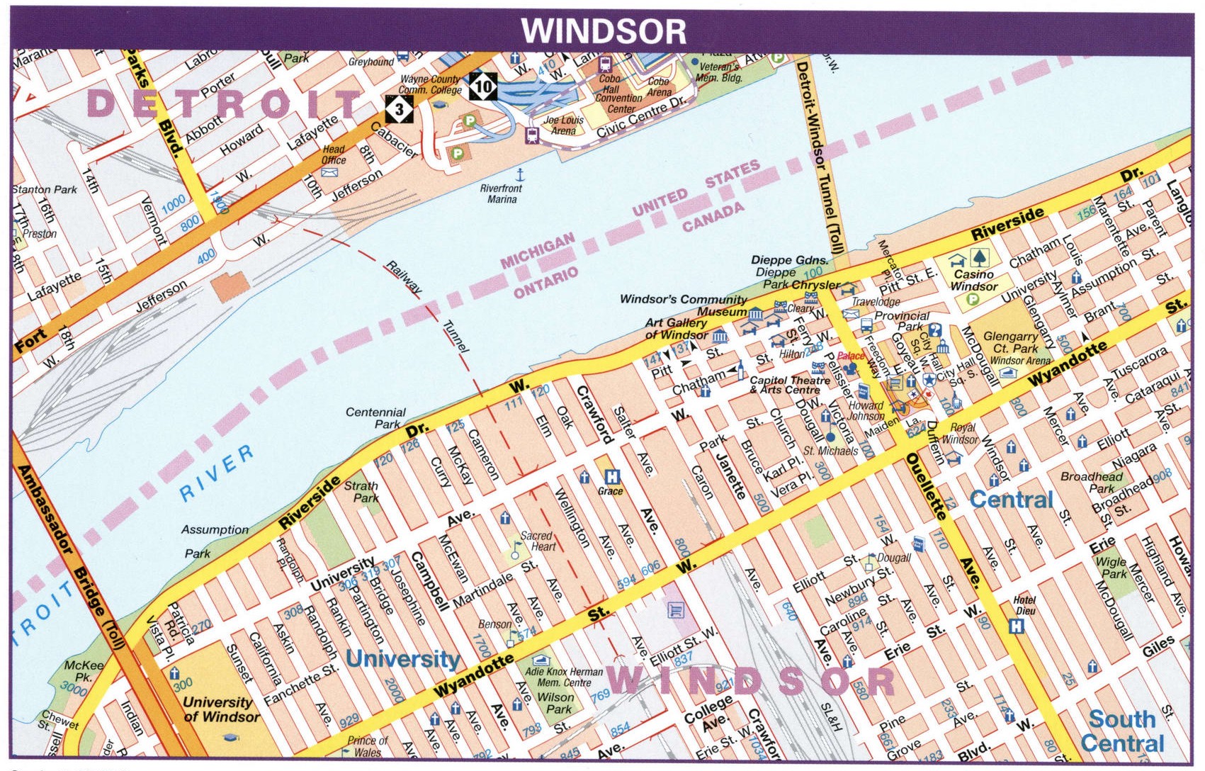 Windsor road map