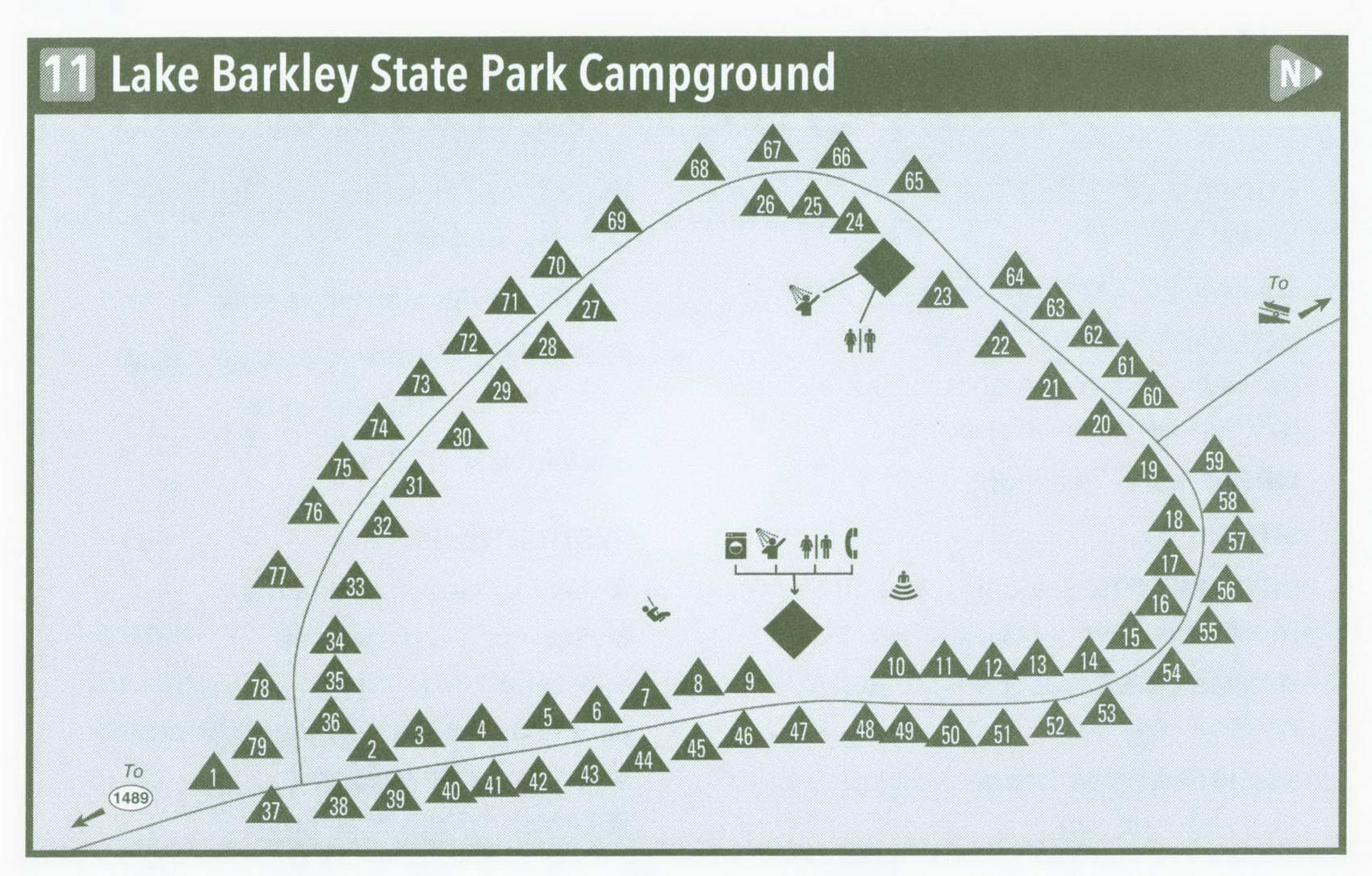 Lake Barkley State Park Campground In Kentucky On Map Ky How To Get Information U S