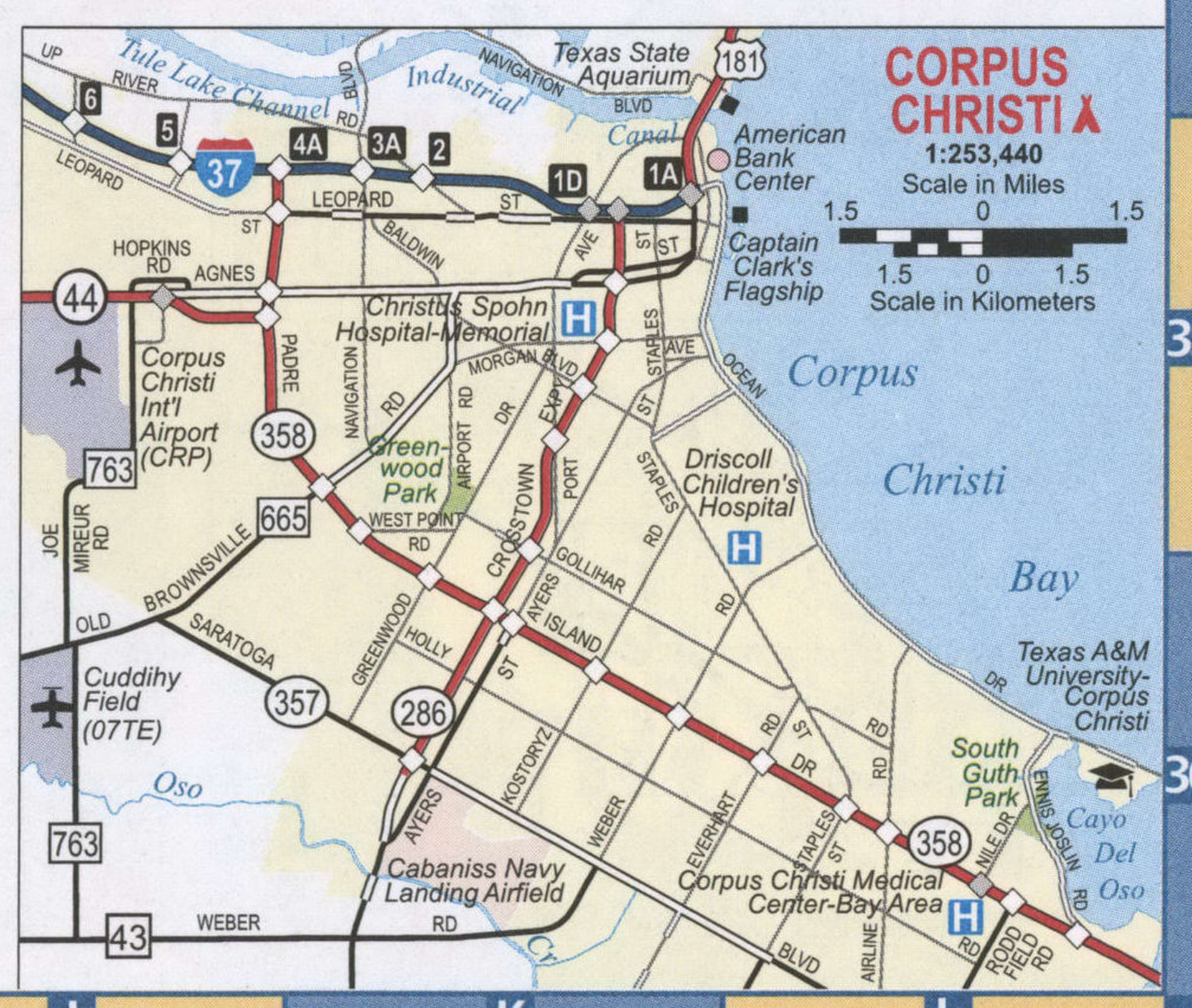 Corpus Christi road map
