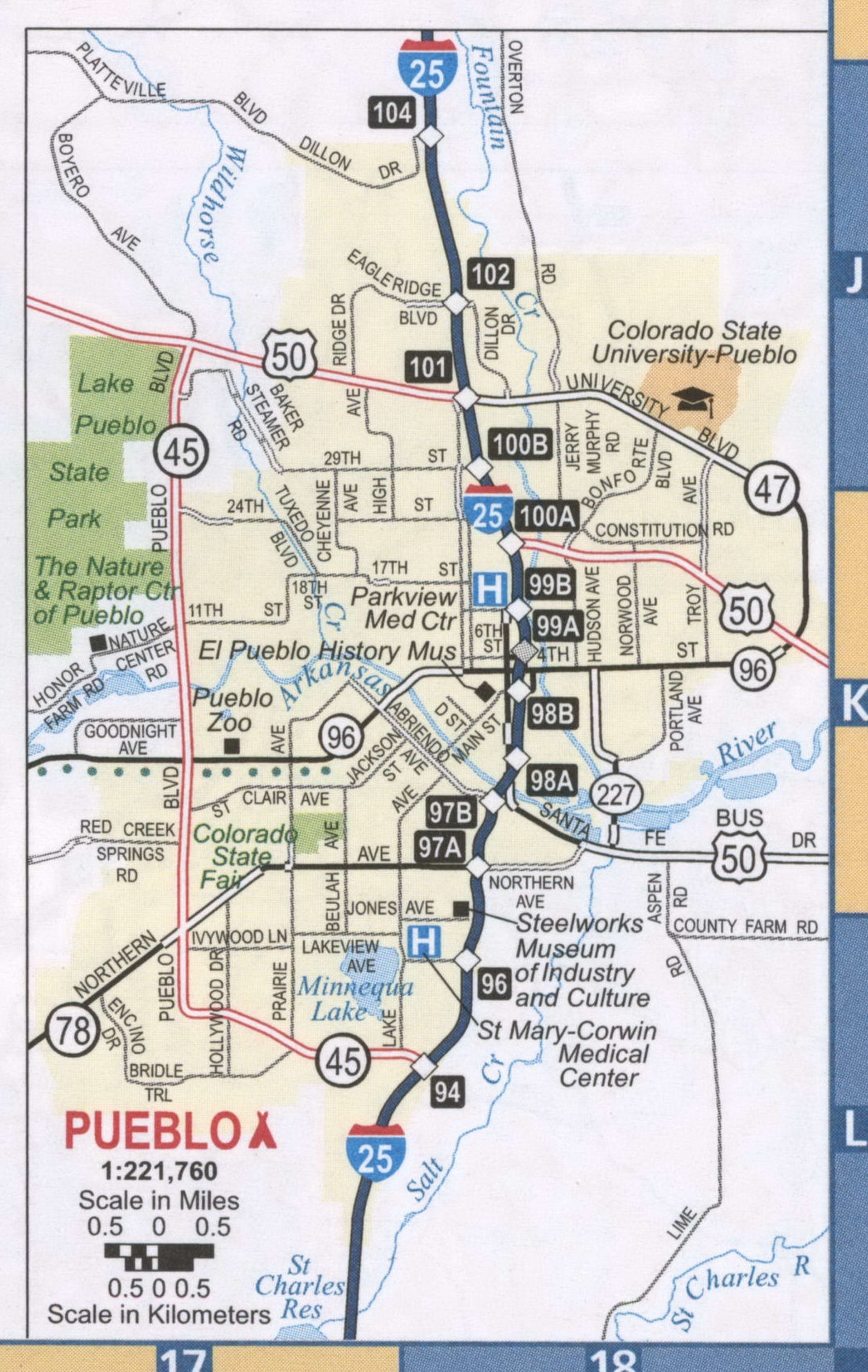 Pueblo road map
