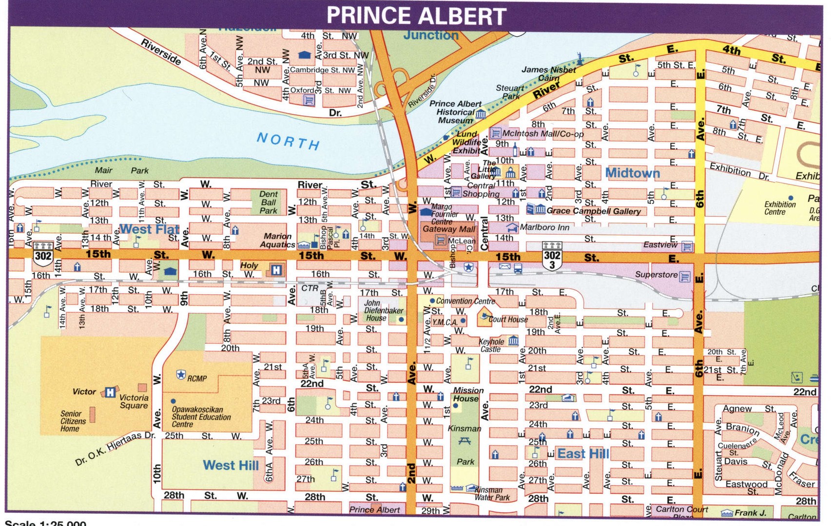 Prince Albert road map