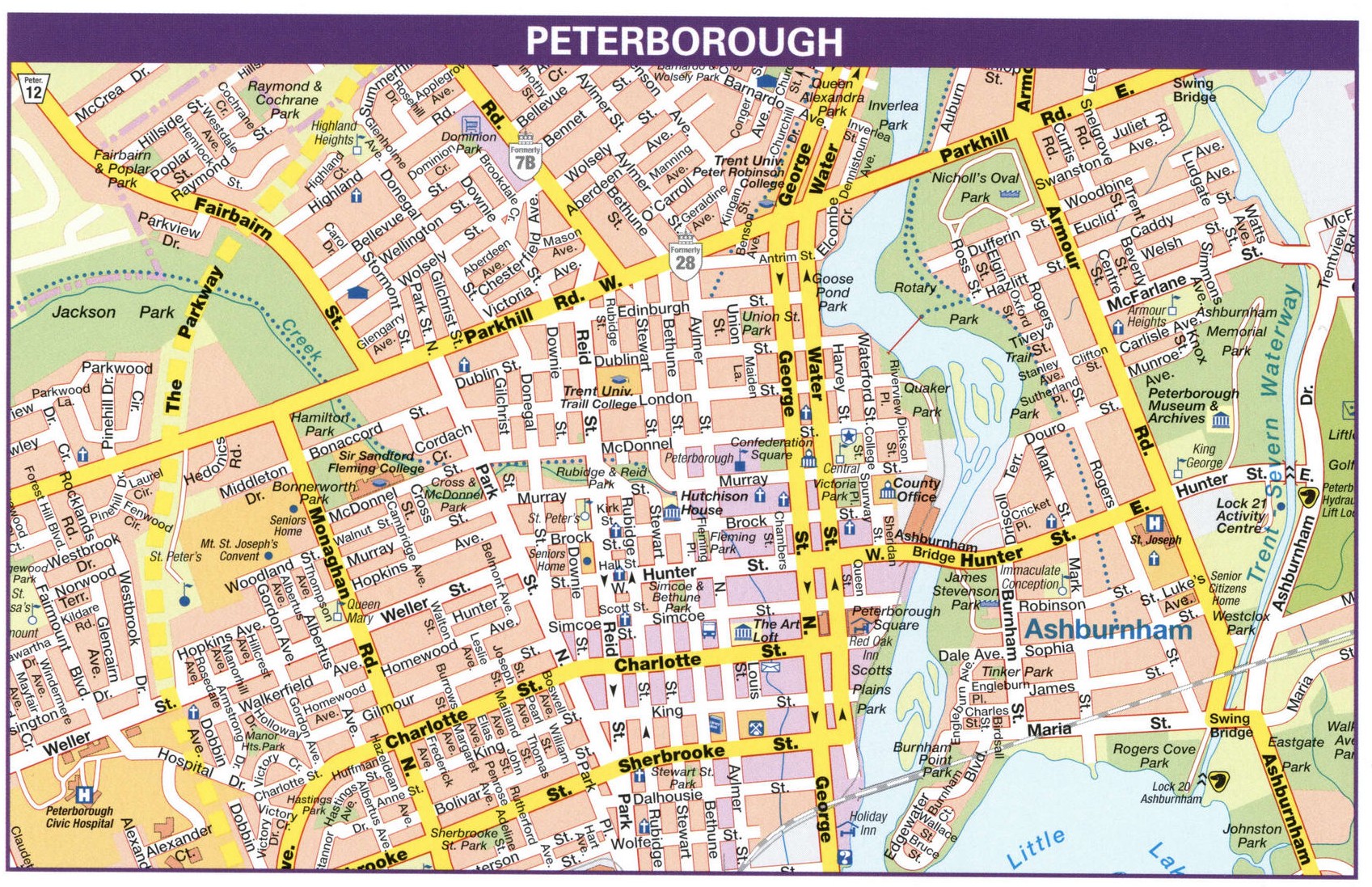 Peterborough road map