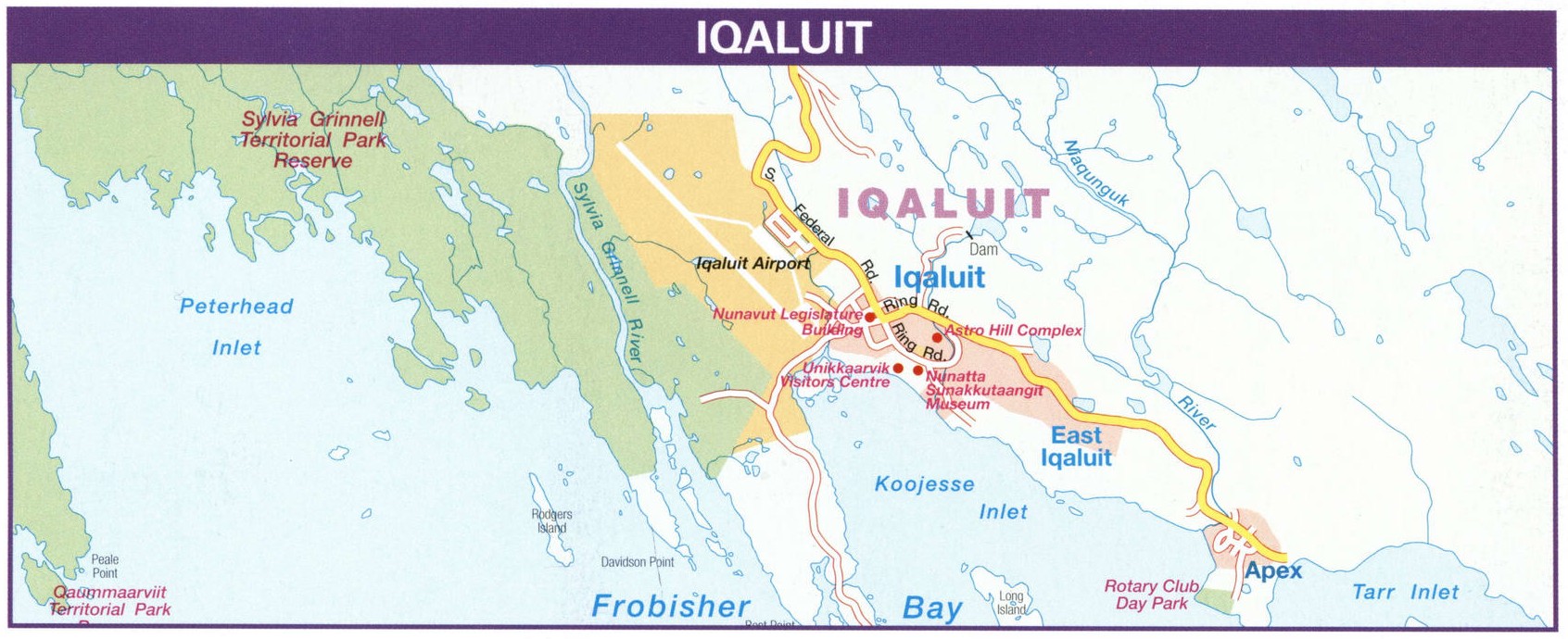 Iqaluit road map