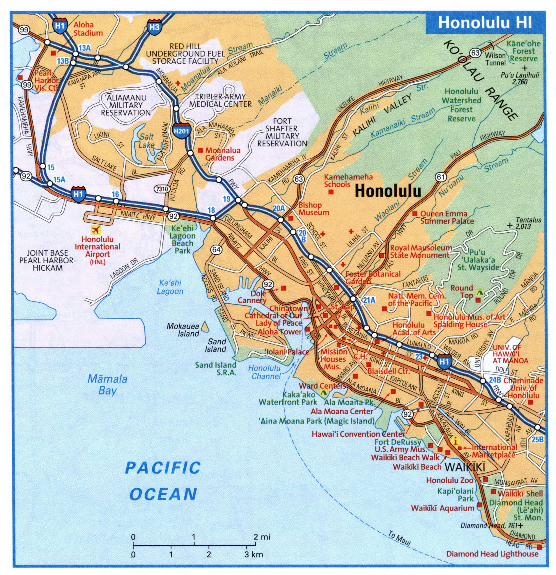 Navigating Honolulu’s Roads: A Guide To Traffic Maps And Their ...