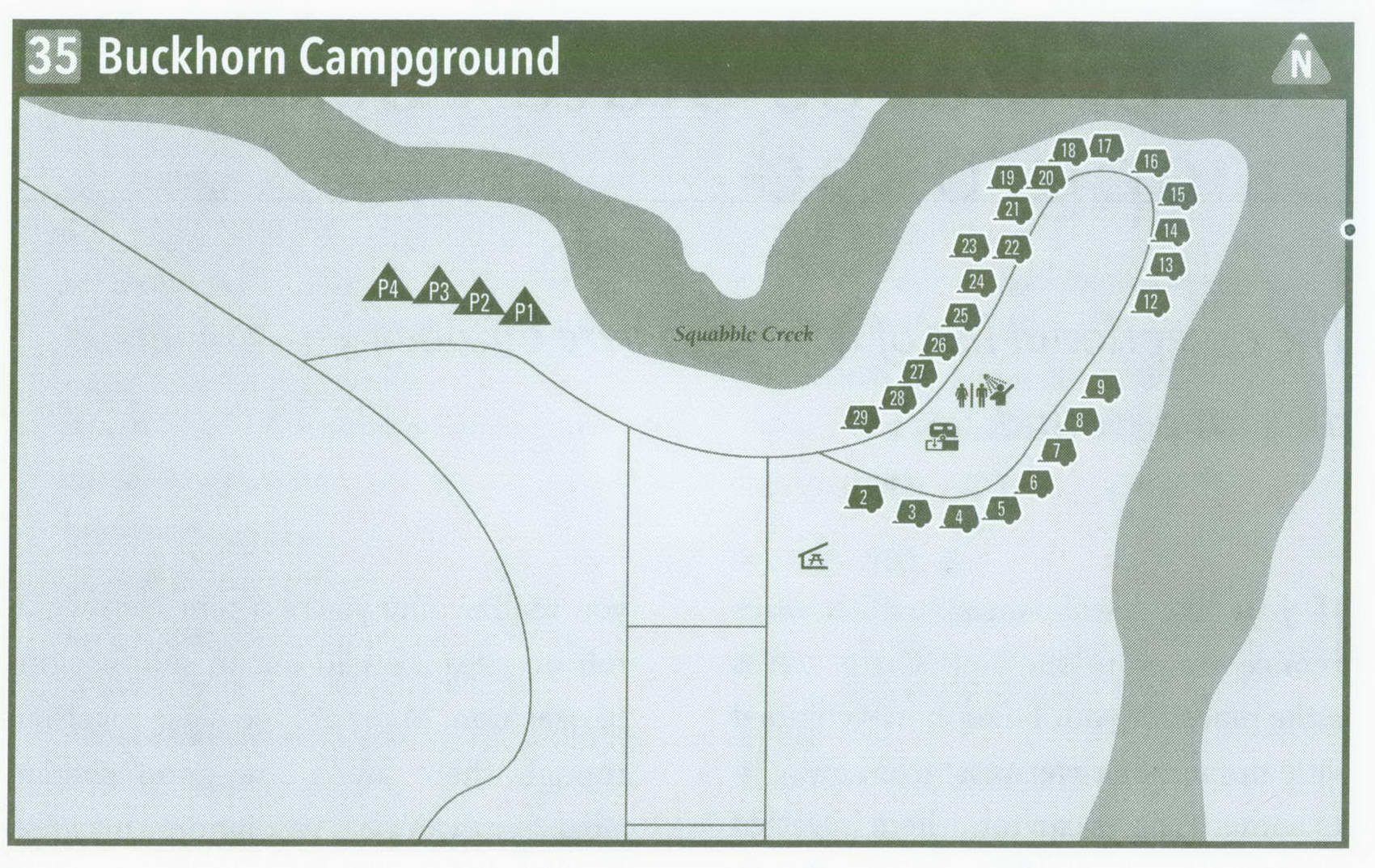 Buckhorn Campground In Kentucky On Map KY How To Get Information U S   119pict 