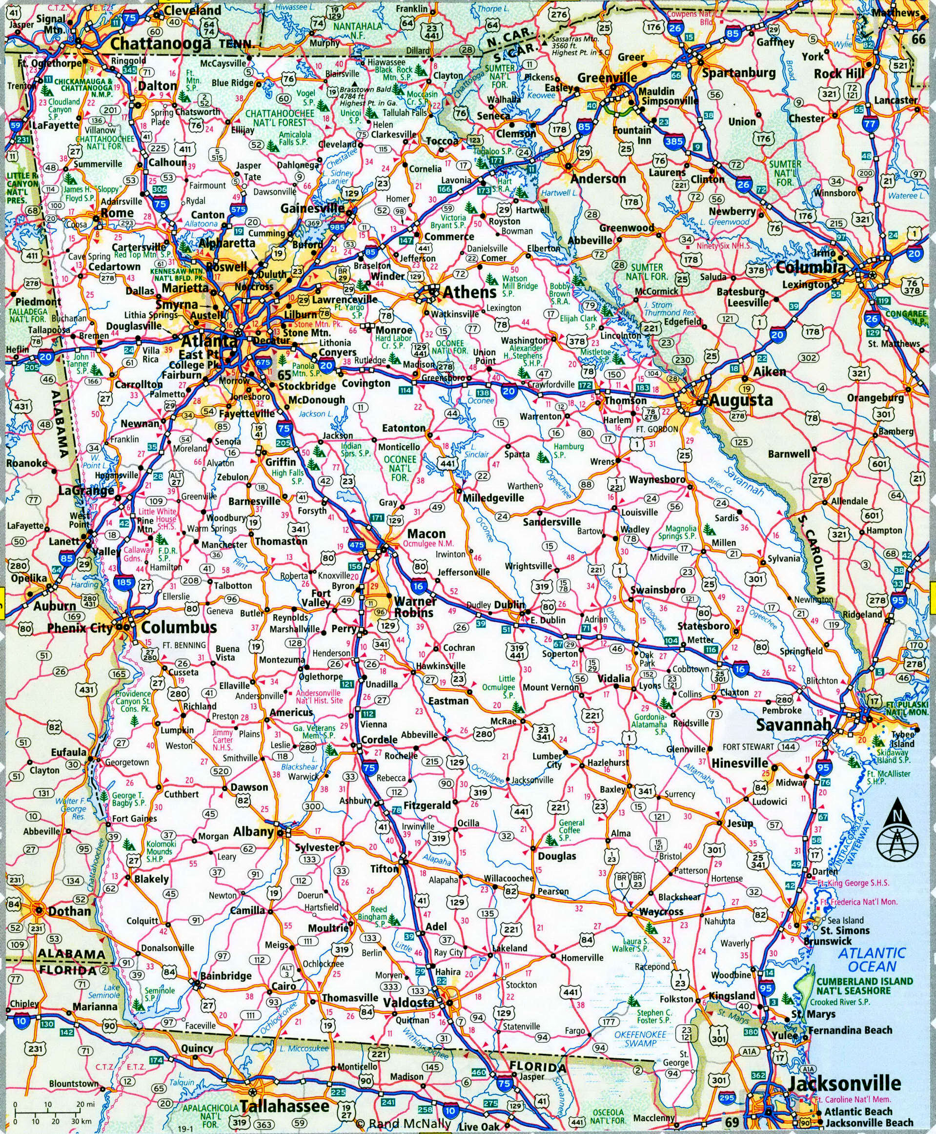 map interstate 20 in georgia        <h3 class=