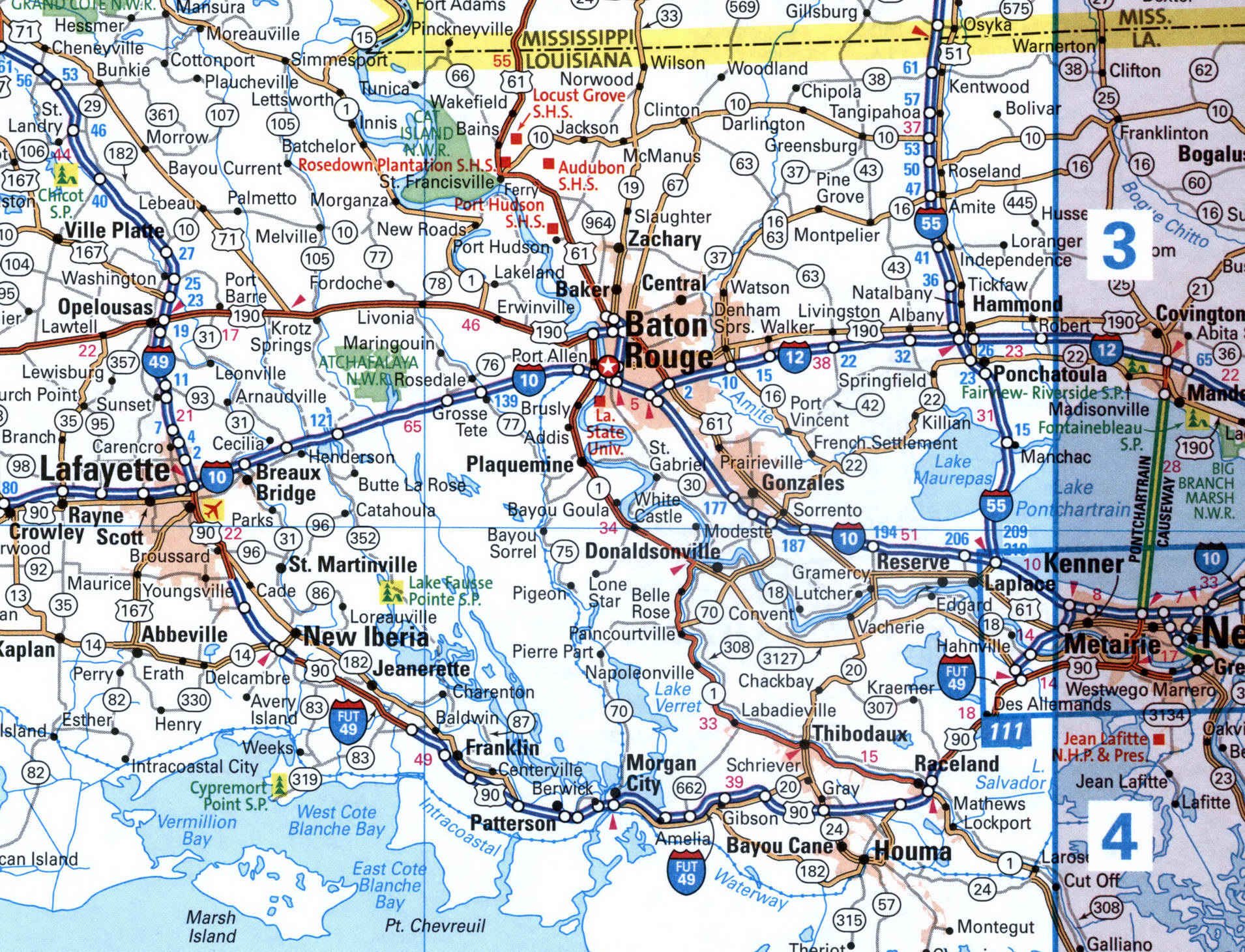 I-12 route map