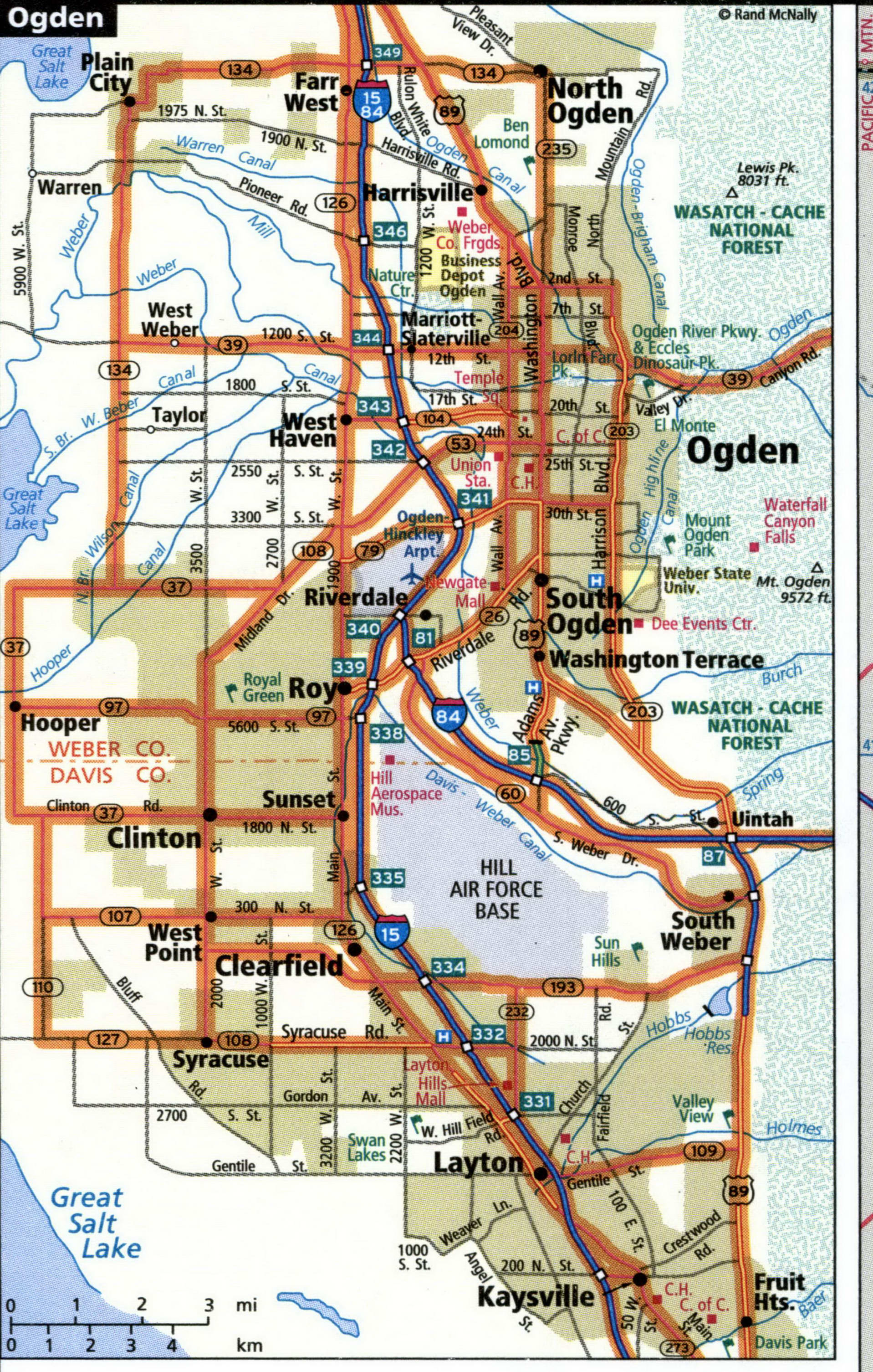 Ogden city map for truckers