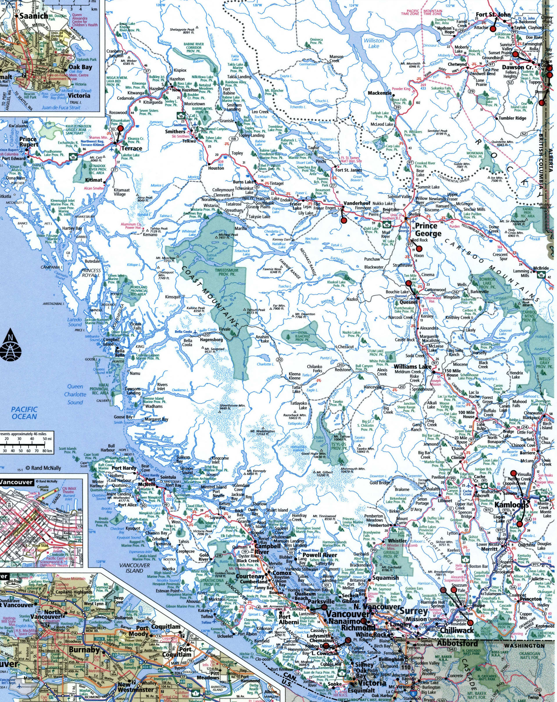 BC road map for truckers