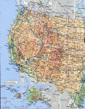 Road Atlas USA and Canada for truckers - USA